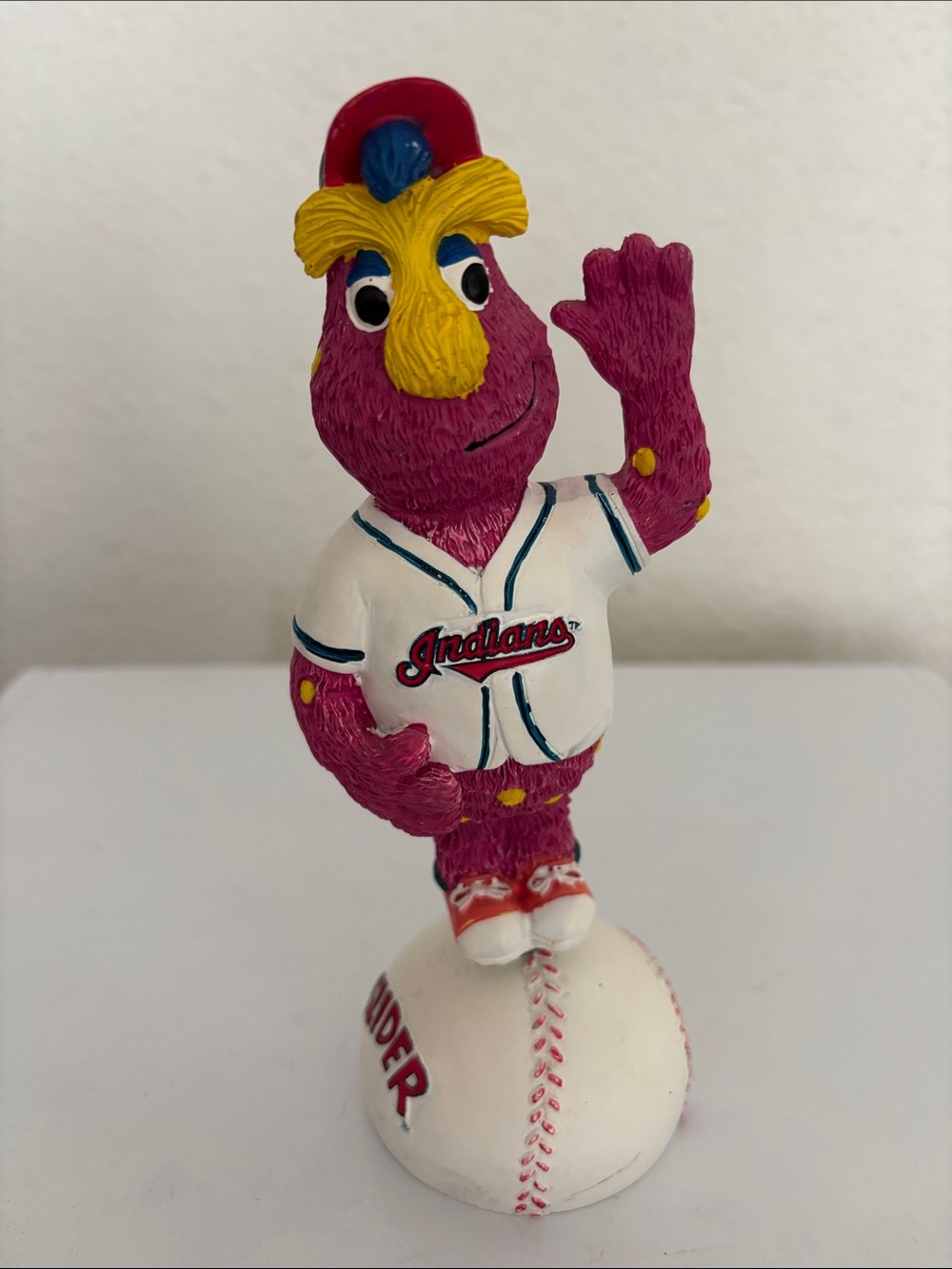 Slider The Mascot Cleveland Indians Bobble Figure Vintage 2009
